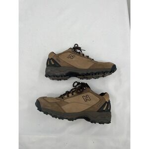 New Balance 966 Brown Leather Waterproof Hiking Trail Shoes Men's Size 10.5